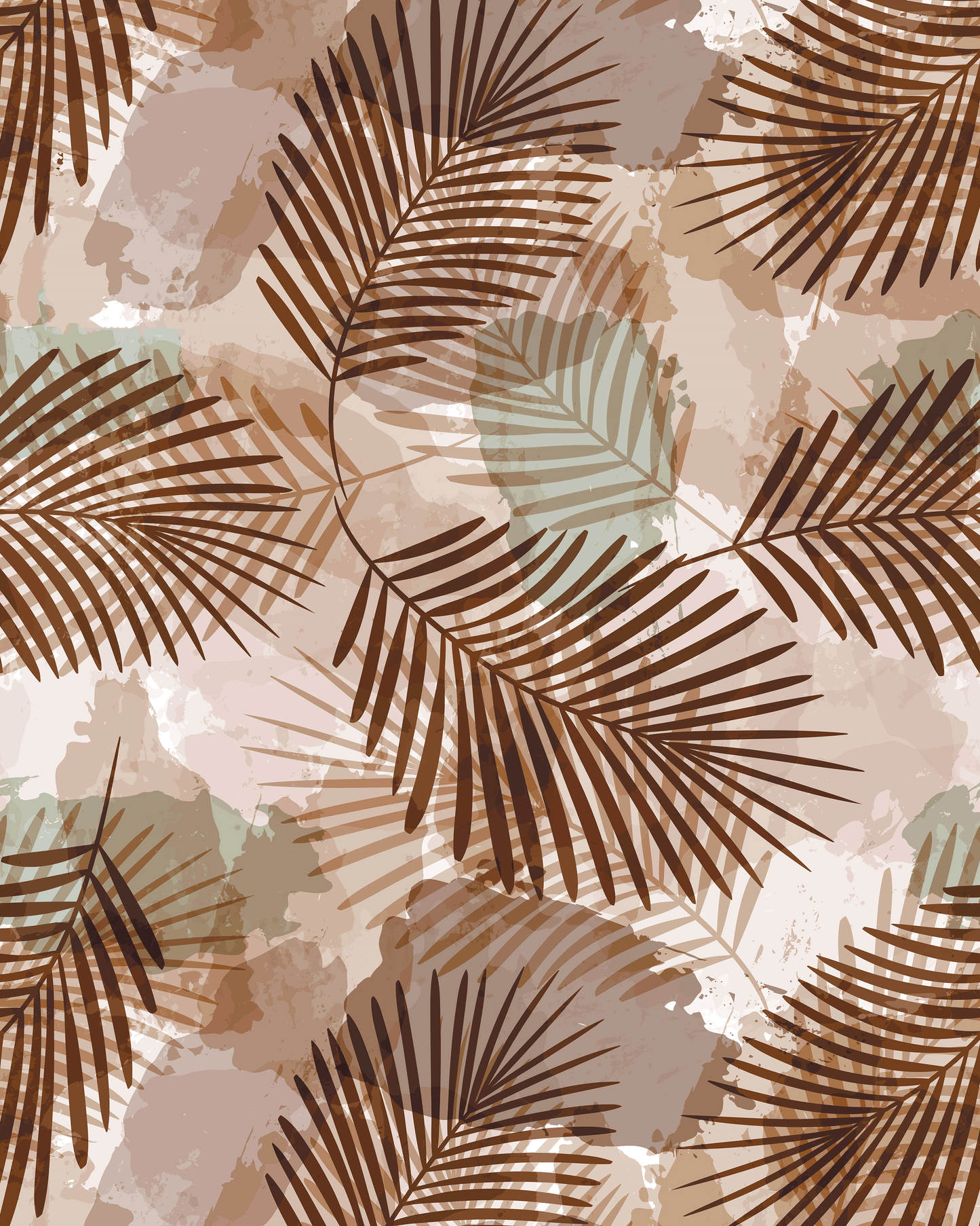 WOODLAND PRINTED FABRIC SET